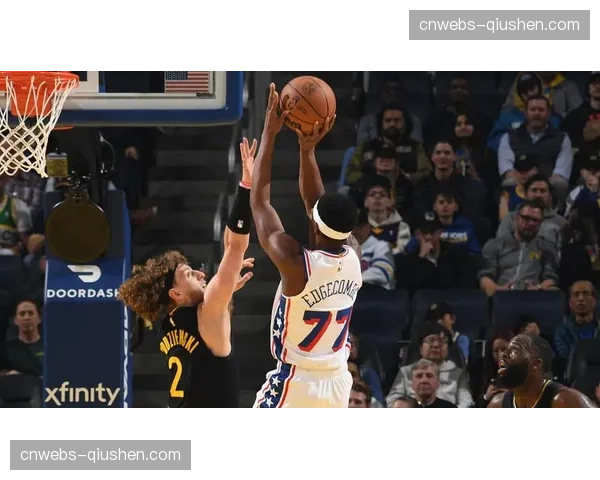 战报：76人凭借马克西快速发出底线球，助攻哈里斯完成压哨上篮，结束半场。